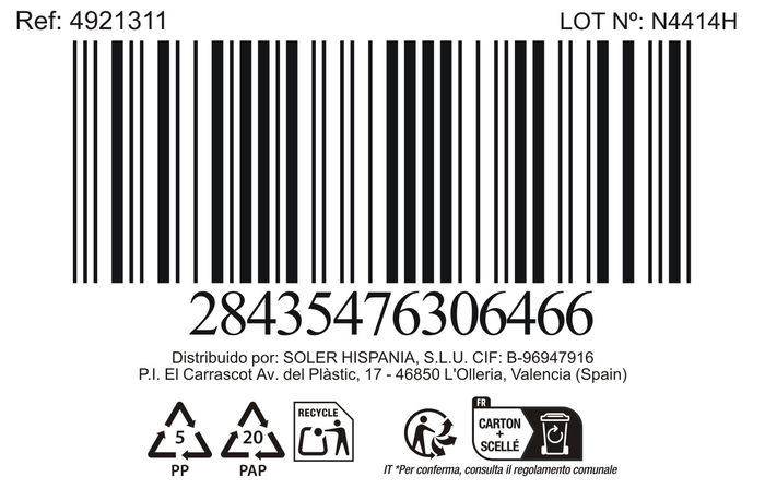 Inde Taza Cafe Cortado 200cc Ø7x8.5cm (24 Unidades)