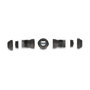 DeLOCK 67046 Conector de cable de fibra óptica LC Duplex hembra a LC Duplex hembra UPC OS2 IP68