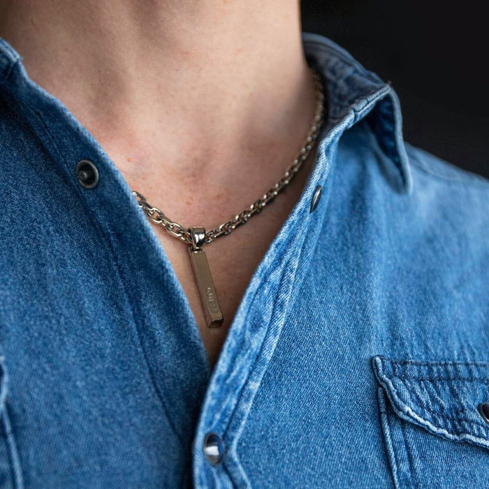 Collar Hombre Guess JUXN03001JWSTT-U Collar Hombre Guess JUXN03001JWSTT-U