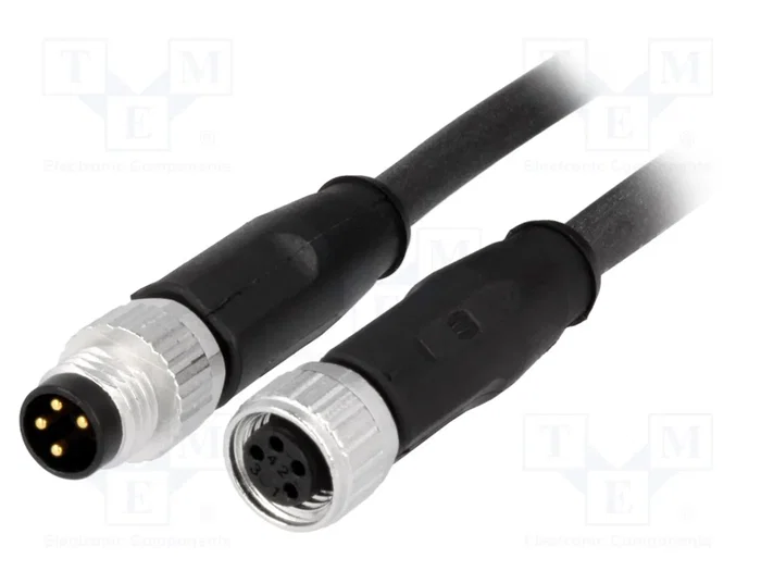 HARTING Cable para sensores M8 4 pines macho/hembra 0,5m HARTING Cable para sensores M8 4 pines macho/hembra 0,5m
