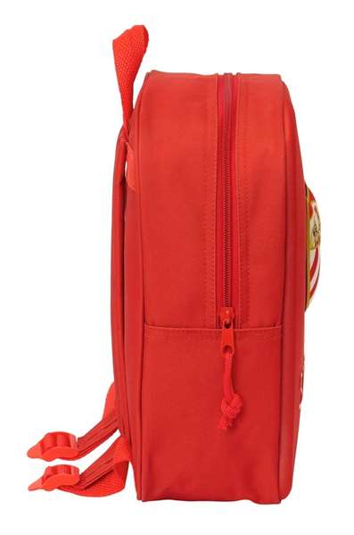 Safta Mochila Guardería 3D Bolsillo Red Sevilla FC 22x27x10 cm