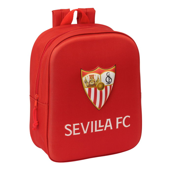 Safta Mochila de Guardería 3D Sevilla F.C. 22x27x10 cm