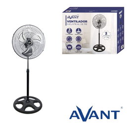 AVANT Ventilador Industrial 18 Pulgadas 70W Motor 360 Grados - 2 Unidades en Caja