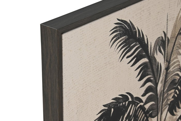 DKD Home Decor Cuadro Lienzo Palmeras Surtido de 2 Piezas