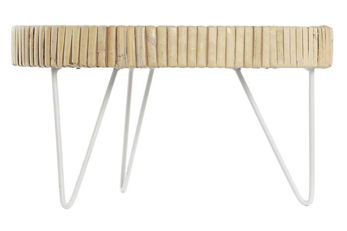 DKD Home Decor Bandeja de Decoración MDF y Metal Country Floral Natural 26x26x14,5 cm DKD Home Decor Bandeja de Decoración MDF y Metal Country Floral Natural 26x26x14,5 cm
