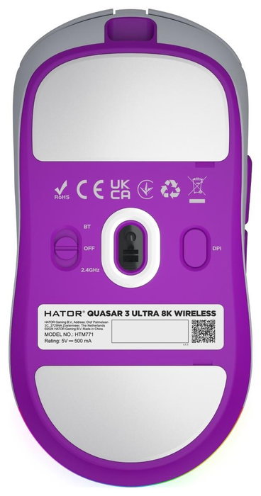 Hator Quasar 3 ULTRA Ratón Gaming Blanco Hator Quasar 3 ULTRA Ratón Gaming Blanco