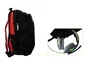 Keepout Mochila Gaming BK7RXL 17 pulg Negro/Rojo