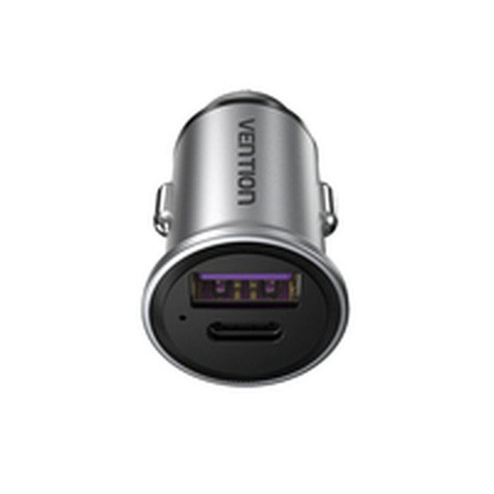Vention Cargador de Coche FFFH0 30W con 1xUSB-C y 1xUSB