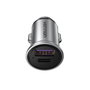 Vention Cargador de Coche FFFH0 30W con 1xUSB-C y 1xUSB