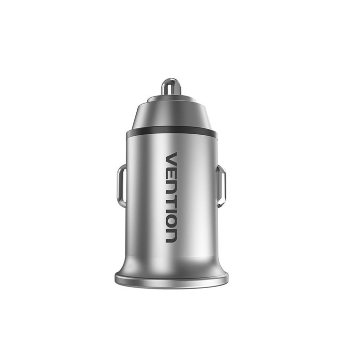 Vention Cargador de Coche FFFH0 30W con 1xUSB-C y 1xUSB