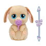 Imc Toys Peluche Baby Paws Perro Recién Nacido con Sonido y Luces, Incluye Cuna Transportín, Biberón y Accesorios, 10.3 cm