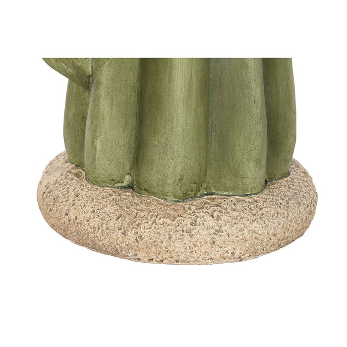DKD Home Decor Mesita Auxiliar Shabby Rosa Verde Magnesia Fibra de Vidrio 32.5 x 42.5 x 32.5 cm DKD Home Decor Mesita Auxiliar Shabby Rosa Verde Magnesia Fibra de Vidrio 32.5 x 42.5 x 32.5 cm