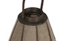 DKD Home Decor Portavelas Yute y Bambú Natural 36x36x63 cm