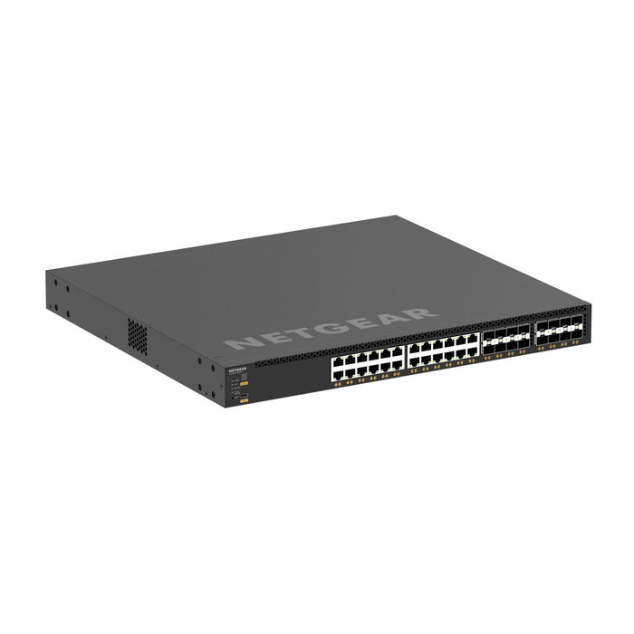 NETGEAR XSM4340V Switch Gestionado L3 con 24 Puertos 10G PoE++ y 8 SFP+/SFP28 NETGEAR XSM4340V Switch Gestionado L3 con 24 Puertos 10G PoE++ y 8 SFP+/SFP28