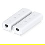 Ubiquiti Networks UACC-Retrofit-PoE-2Wire UniFi PoE Over 2-Wire Retrofit Extender - Extensor de Red PoE, 750 m, 85 Mbps, 2 Puertos, Blanco