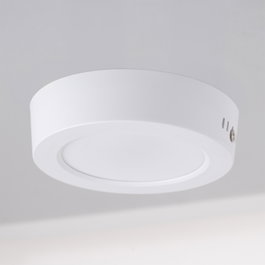 Plafón de Superficie LED 6W 600Lm Blanco Frío 6000K IP20