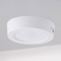 Plafón de Superficie LED 6W 600Lm Blanco Frío 6000K IP20