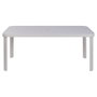 DKD Home Decor Set de Comedor de 7 Piezas en Aluminio Crema