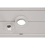 DKD Home Decor Set de Comedor de 7 Piezas en Aluminio Crema
