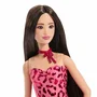 Barbie Fashionista Fiesta de Leopardo Rosa Muñeca JJN59