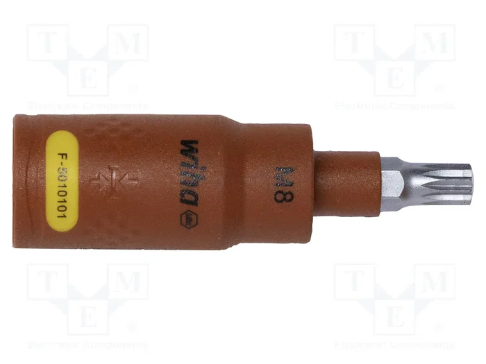WIHA Llave de vaso HEX 8mm de 6 ángulos, 3/8 pulg. WIHA Llave de vaso HEX 8mm de 6 ángulos, 3/8 pulg.