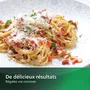 Philips HR2345 / 19 Máquina para hacer pasta - 450g - 4 formas: espagueti, penne, fettuccini, lasaña - blanco