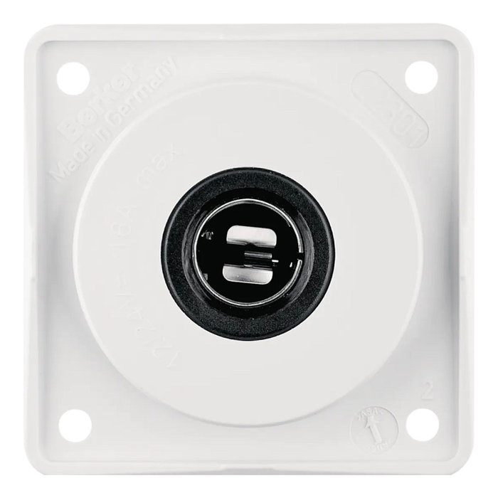 BERKER Módulo de enchufe Integro 12V polarweiß glänzen 945172509 BERKER Módulo de enchufe Integro 12V polarweiß glänzen 945172509