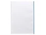 Liderpapel Recambio A4 200+50 Hojas 90gr Cuadro 5mm 4 Taladros Bandas de 5 Colores
