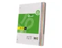 Liderpapel Recambio A4 200+50 Hojas 90gr Cuadro 5mm 4 Taladros Bandas de 5 Colores