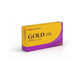 Kodak Gold 200 120 Profesional 5 Rollos