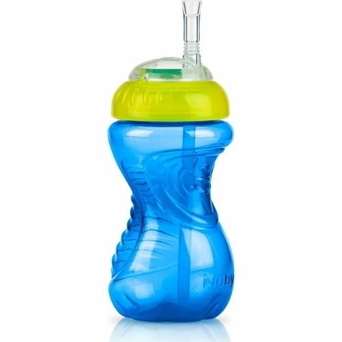 Nuby Vasos a prueba de fugas con pajitas flexibles (paquete de 3) - Niñas Nuby Vasos a prueba de fugas con pajitas flexibles (paquete de 3) - Niñas