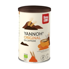 Lima Yannoh Instant Bebida sin Cafeína 250g Cereales Tostados Sabor Lima