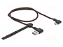 Delock Cable EASY-USB 2.0 USB A a Micro-USB B Acodado 0,5 m