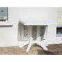 Grill Me Mesa Vega 118x77 Blanco de Resina Plegable