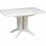 Grill Me Mesa Vega 118x77 Blanco de Resina Plegable