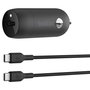 Belkin BoostCharge 30W USB-C Car Charger con cable de 1 m
