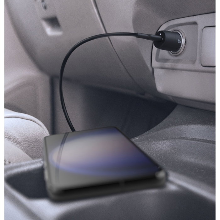 Belkin BoostCharge 30W USB-C Car Charger con cable de 1 m
