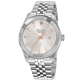 Reloj Hombre Nautica Plateado (Ø 43 mm)