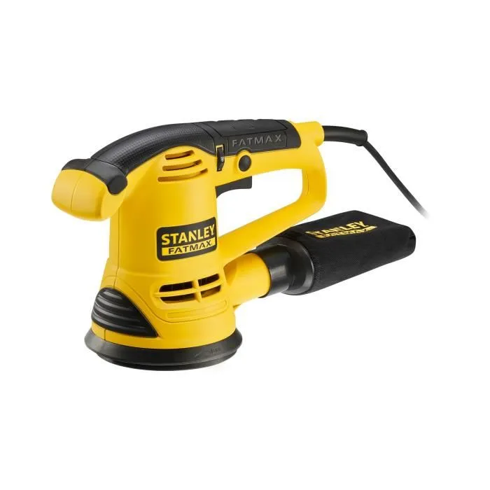 Stanley Fatmax Lijadora Excéntrica FME440K-QS - 480 W, 125 mm, Velocidad Variable Stanley Fatmax Lijadora Excéntrica FME440K-QS - 480 W, 125 mm, Velocidad Variable