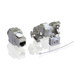 VALUE Kat.6A Class EA Keystone RJ-45 blindado sin herramientas
