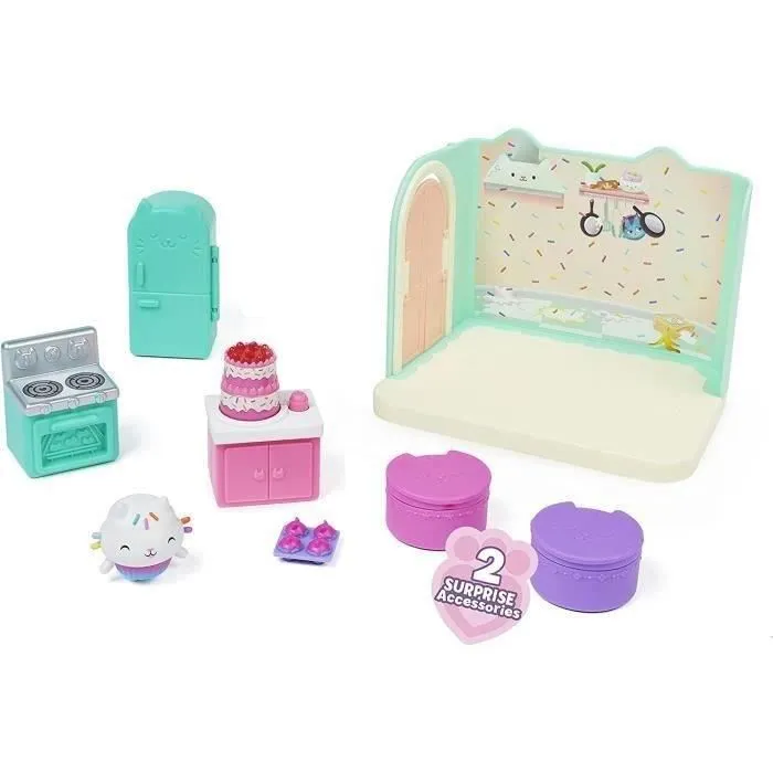 Spin Master Gabby and the Magic House - La Cocina de Muffin Playset Deluxe