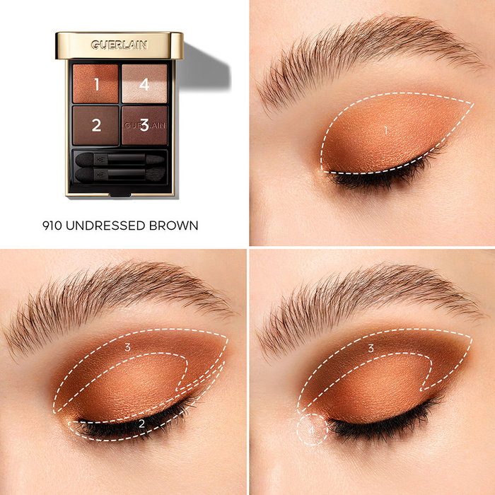 Guerlain Ombres G Paleta de Sombras 910-Undressed Brown