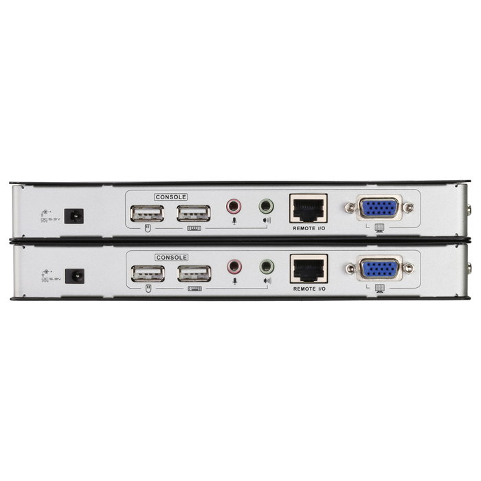 ATEN KVM Extender USB VGA con Audio, RS-232 y Deskew 300m Cat5 ATEN KVM Extender USB VGA con Audio, RS-232 y Deskew 300m Cat5