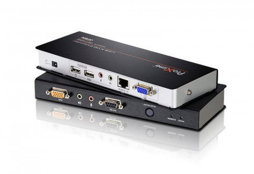 ATEN CE770-AT-G Extensor KVM USB VGA con Audio, RS-232 y Deskew (300m) de color Negro ATEN CE770-AT-G Extensor KVM USB VGA con Audio, RS-232 y Deskew (300m) de color Negro