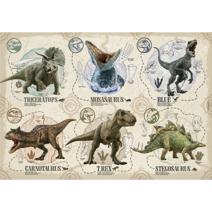 Clementoni 104 Piezas Jurassic World
