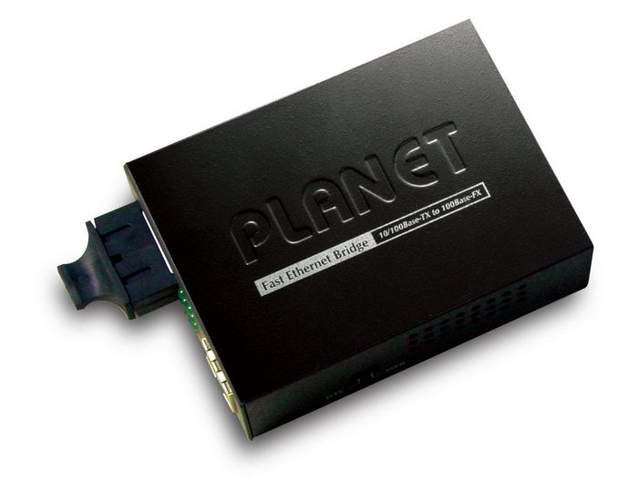 Convertidor de medio planet ft-802 100 mbit/s 1310 nm multimodo, monomodo negro Convertidor de medio planet ft-802 100 mbit/s 1310 nm multimodo, monomodo negro