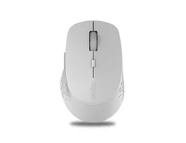 Rapoo M300 Ratón Silencioso Inalámbrico RF + Bluetooth, 1600 DPI, 5 Botones, Multidispositivo, Ergonómico para Mano Derecha, Color Gris