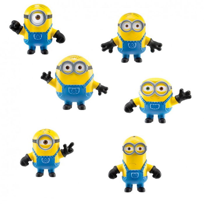 Bandai Figuras de Colección Mini Goo Jit Zu Minions