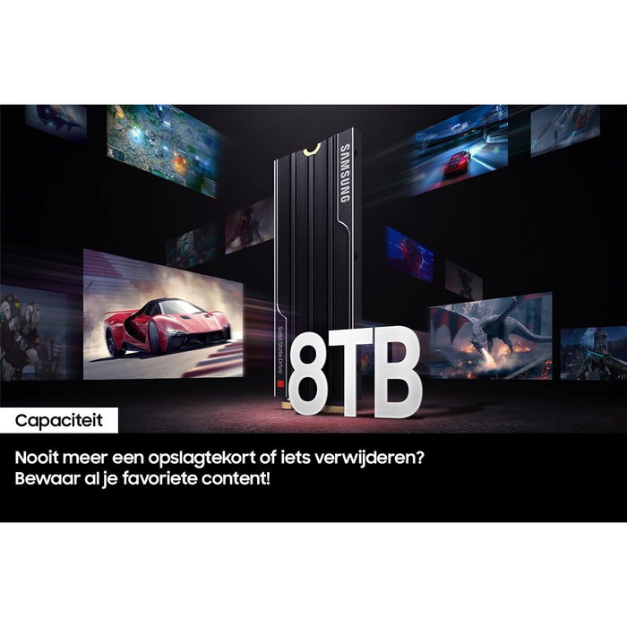 Samsung 9100 PRO 8 TB M.2 PCIe 5.0 con disipador