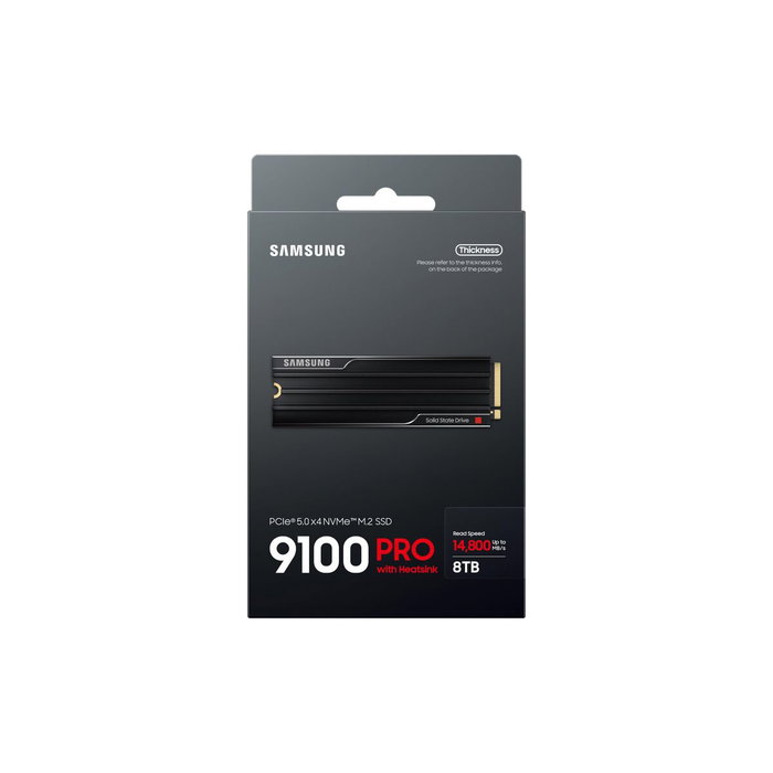 Samsung 9100 PRO 8 TB M.2 PCIe 5.0 con disipador